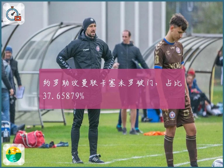 约罗助攻曼联卡塞米罗破门，占比37.65879%